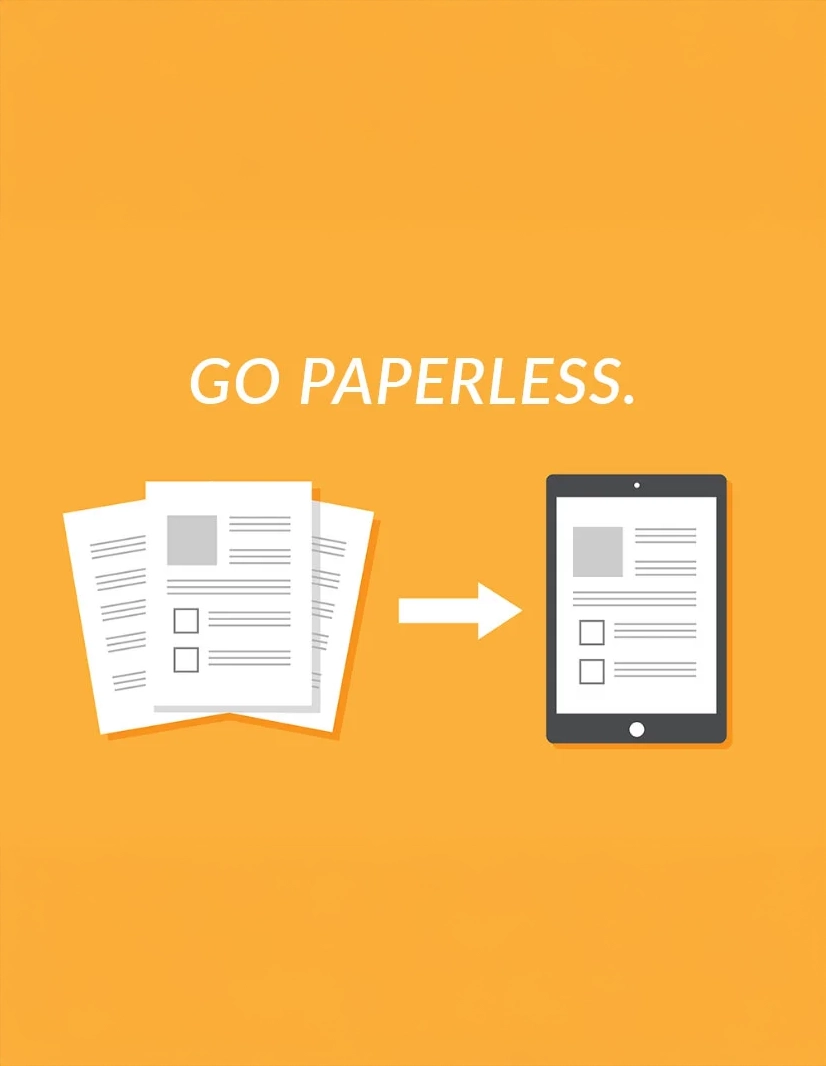 Reduce usage of paper